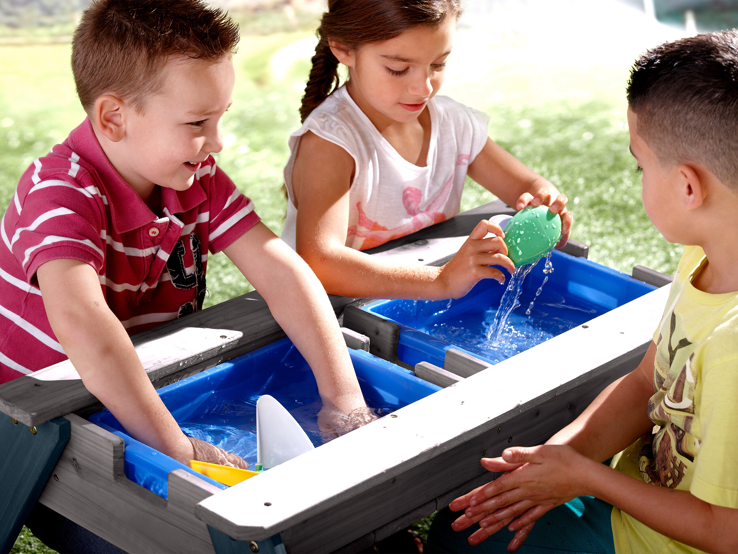 AXI Sand & Wassertisch Nick anthrazit B/H/L: ca. 98x49x95 cm