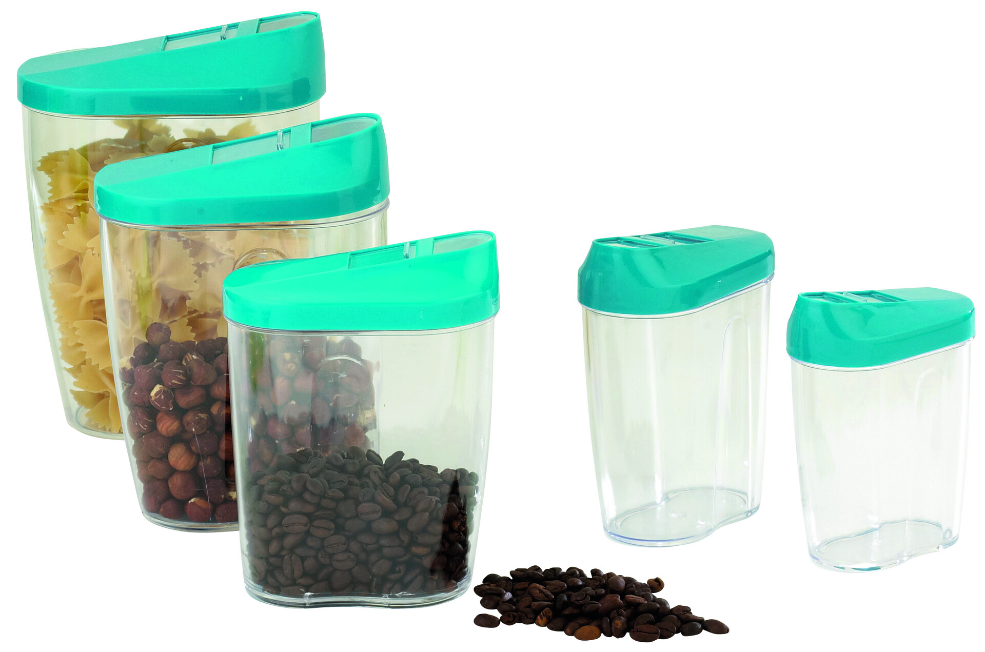 Schüttdosenset sortiert B/H/L: ca. 9x20,5x15 cm