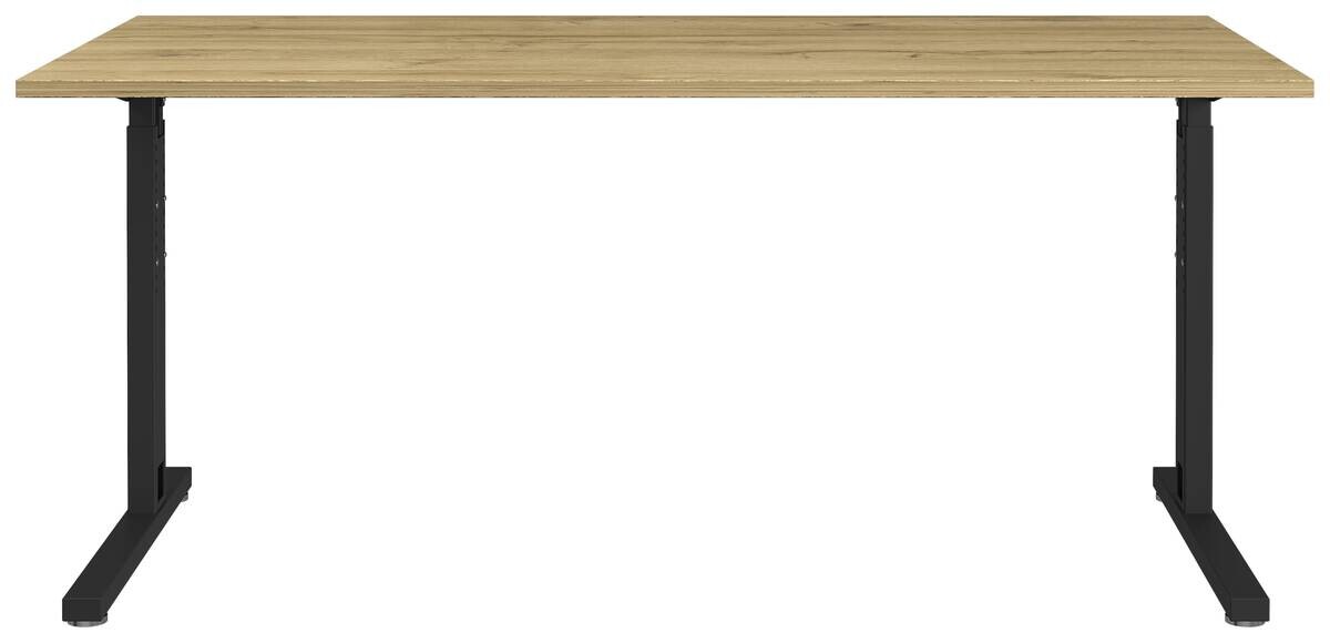 Schreibtisch 4252-582 Eiche Grand-Son Nachbildung schwarz B/H/T: ca. 160x80x80 cm