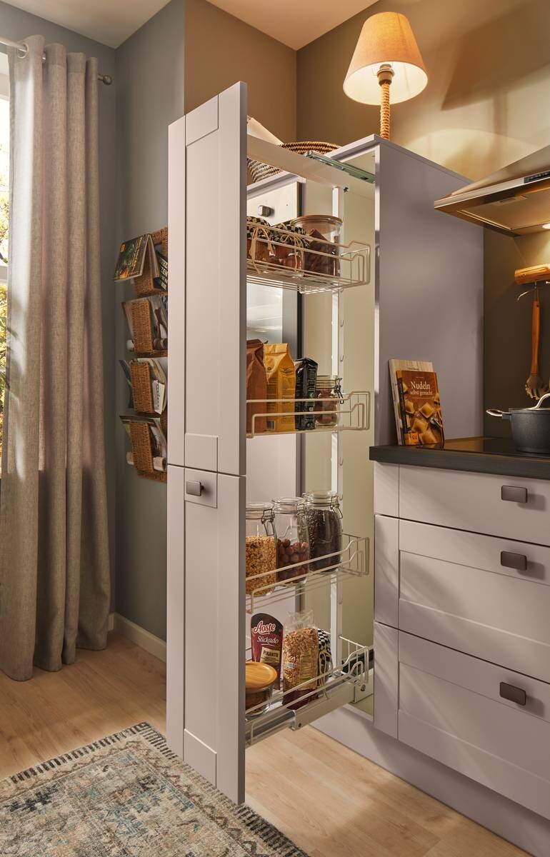 pino Küchenblock PN435 Kaschmirgrau B/T: ca. 270x60 cm