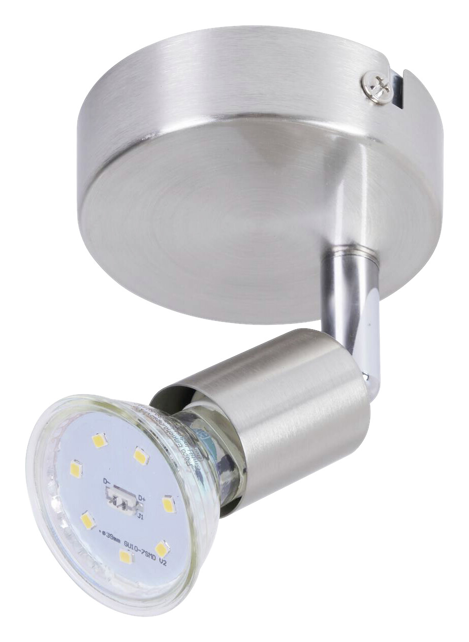 POCOline Spots Joris nickel matt Metall H/D: ca. 10x8 cm GU10 1 Brennstellen