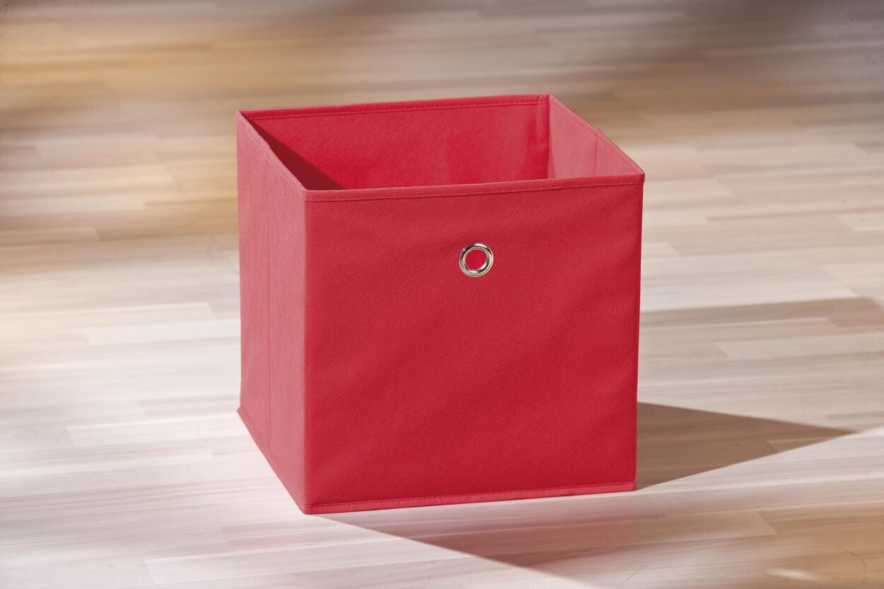 Stoffbox Winny Rot rot B/H/T: ca. 31,5x31x31,5 cm