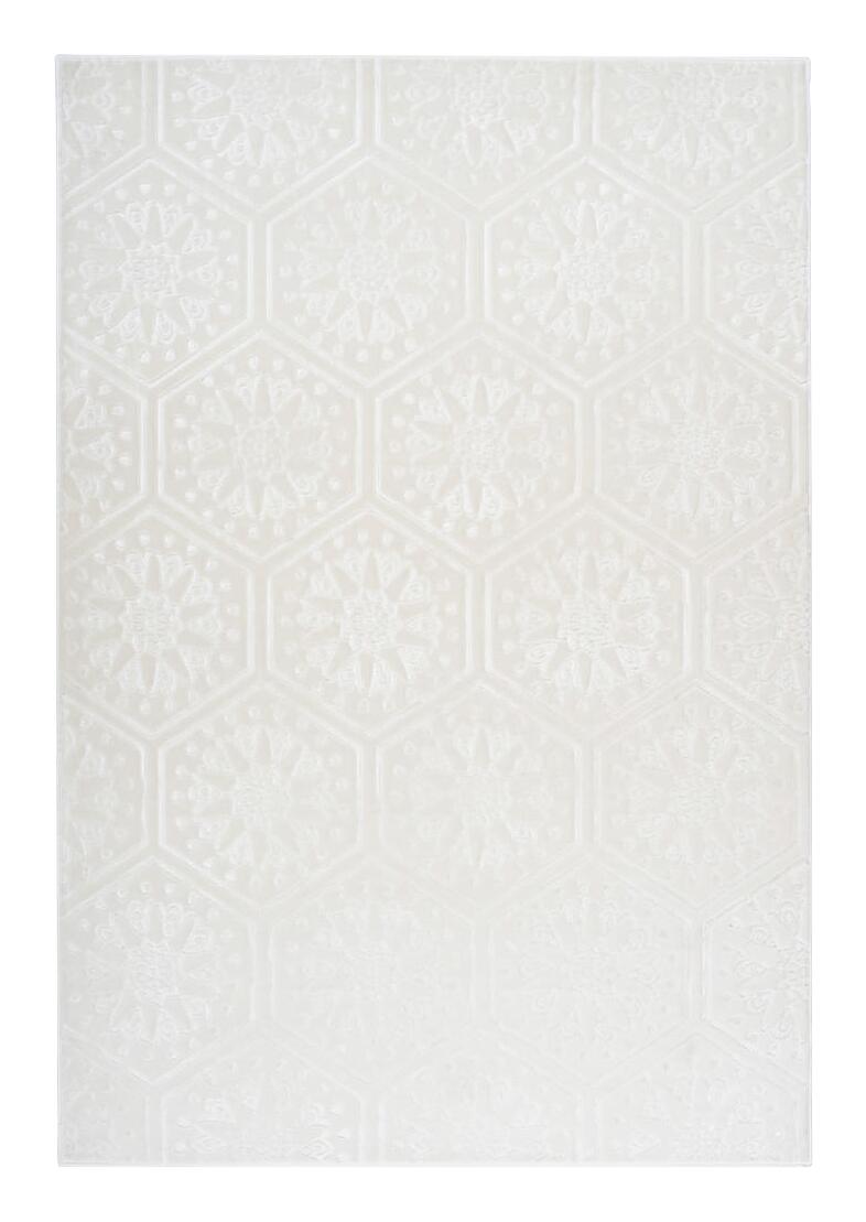 360Living Teppich Monroe weiß B/L: ca. 120x170 cm