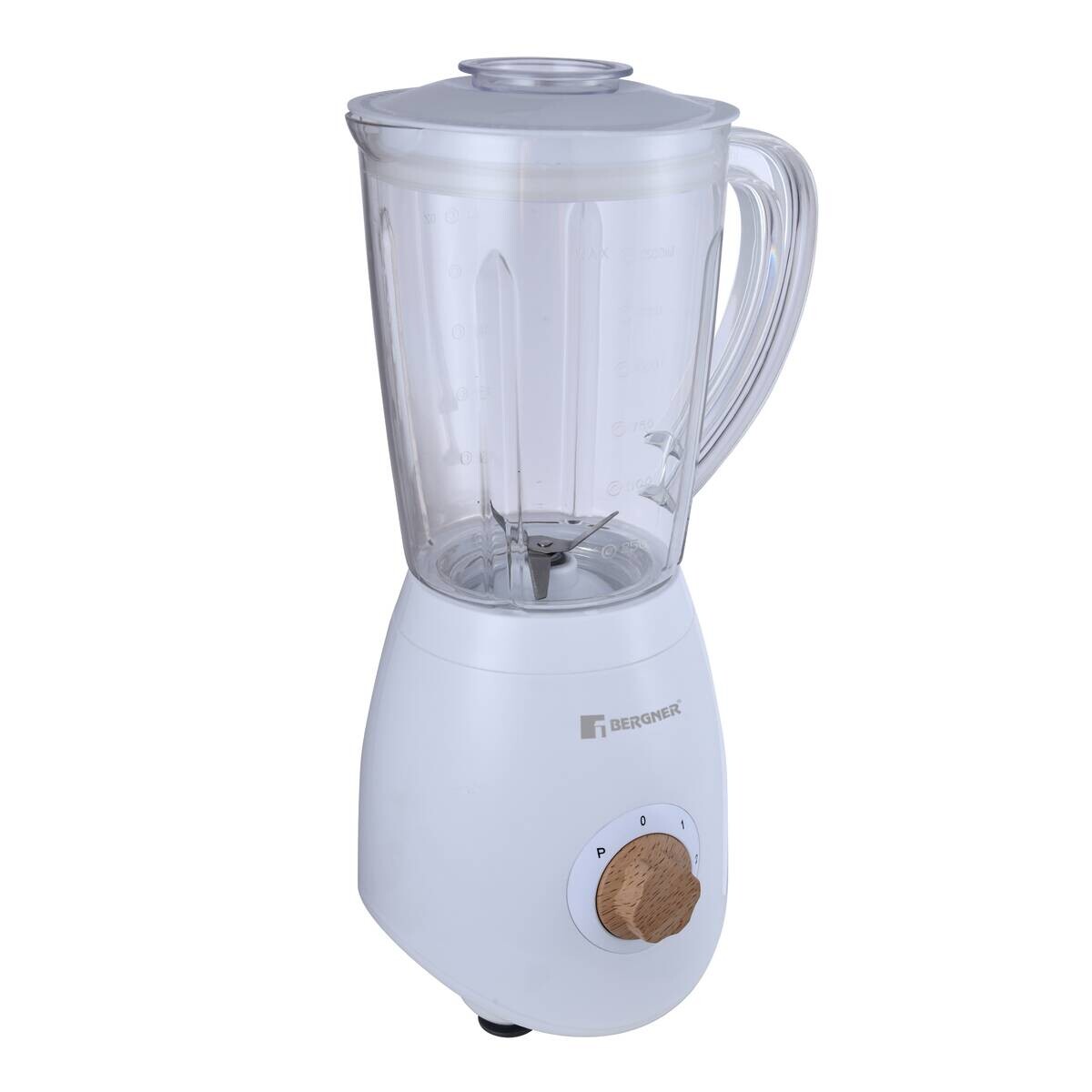 BERGNER Stabmixer weiß Edelstahl B/H/L: ca. 16x38x19 cm