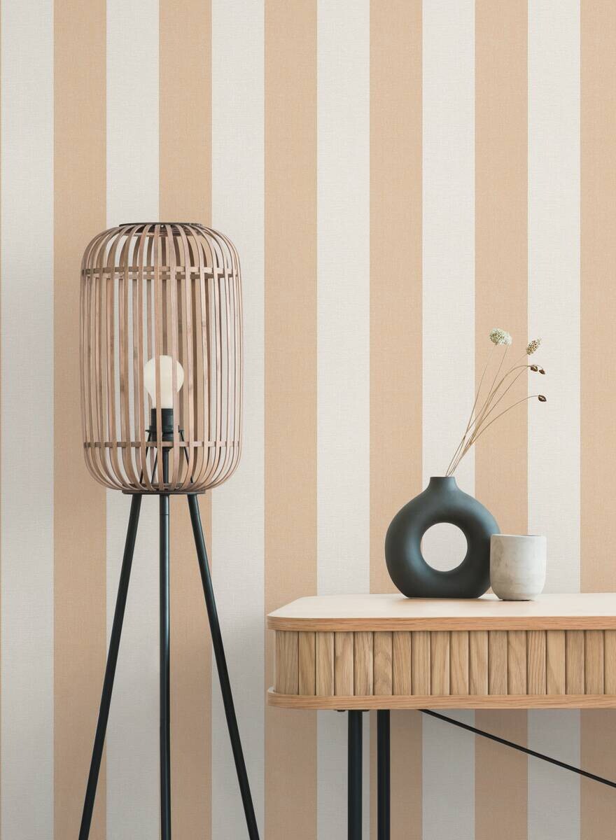 A.S.Creation Vliestapete creme weiß B/H/D: ca. 53x1005x9,8 cm