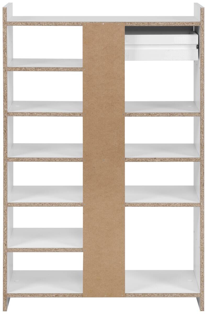 Regal Münster weiß B/H/T: ca. 72x109x25 cm