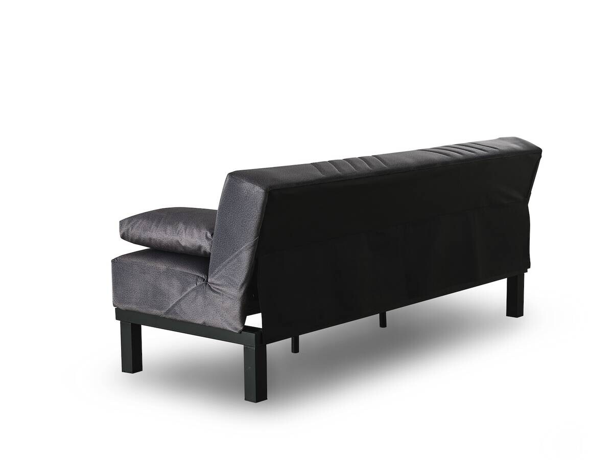 Schlafsofa grau Polyester B/H/T: ca. 190x86x84 cm Schlafsofa grau Polyester B/H/T: ca. 190x86x84 cm