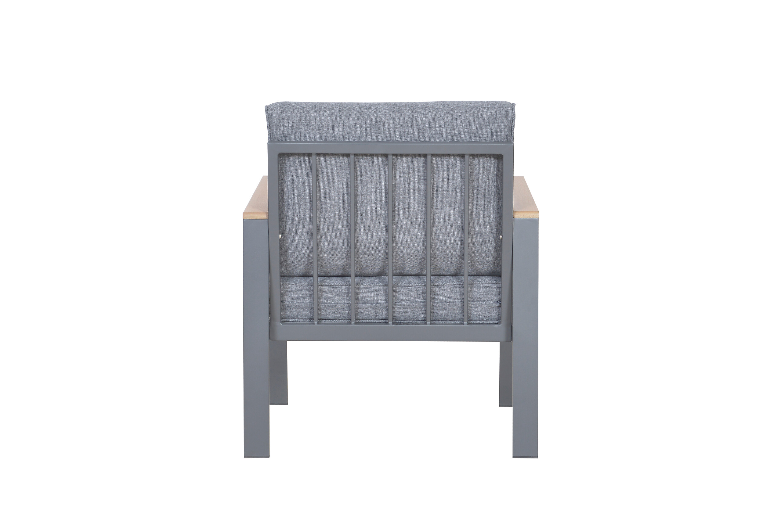 Loungeset Rhodos grau Aluminium