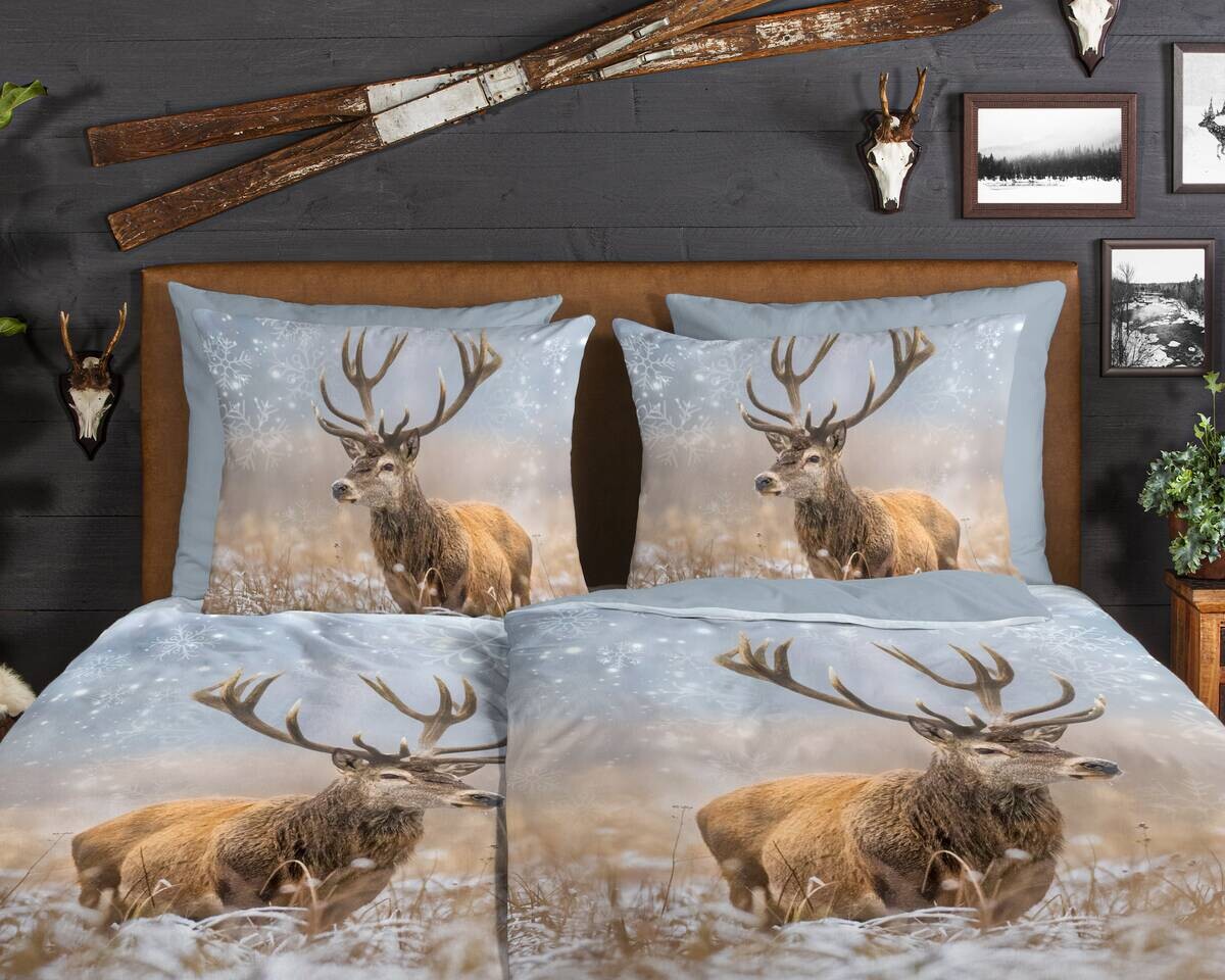 Baumwoll Bettwäsche Jolly Flanell Multi Baumwolle B/L: ca. 135x200 cm