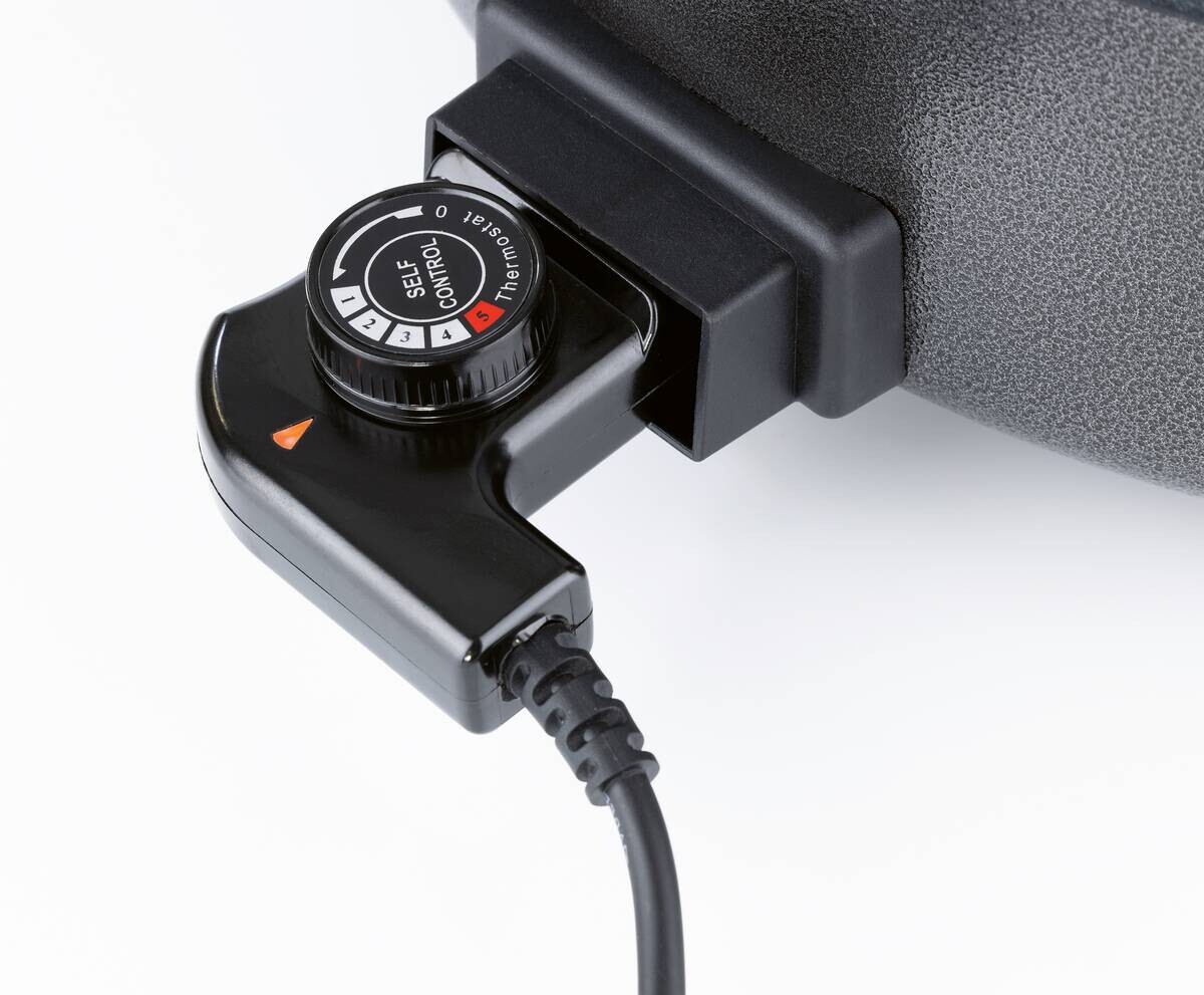 GOURMETmaxx Elektrische Party-Pfanne schwarz Edelstahl B/H/L: ca. 14,5x36x34,5 cm