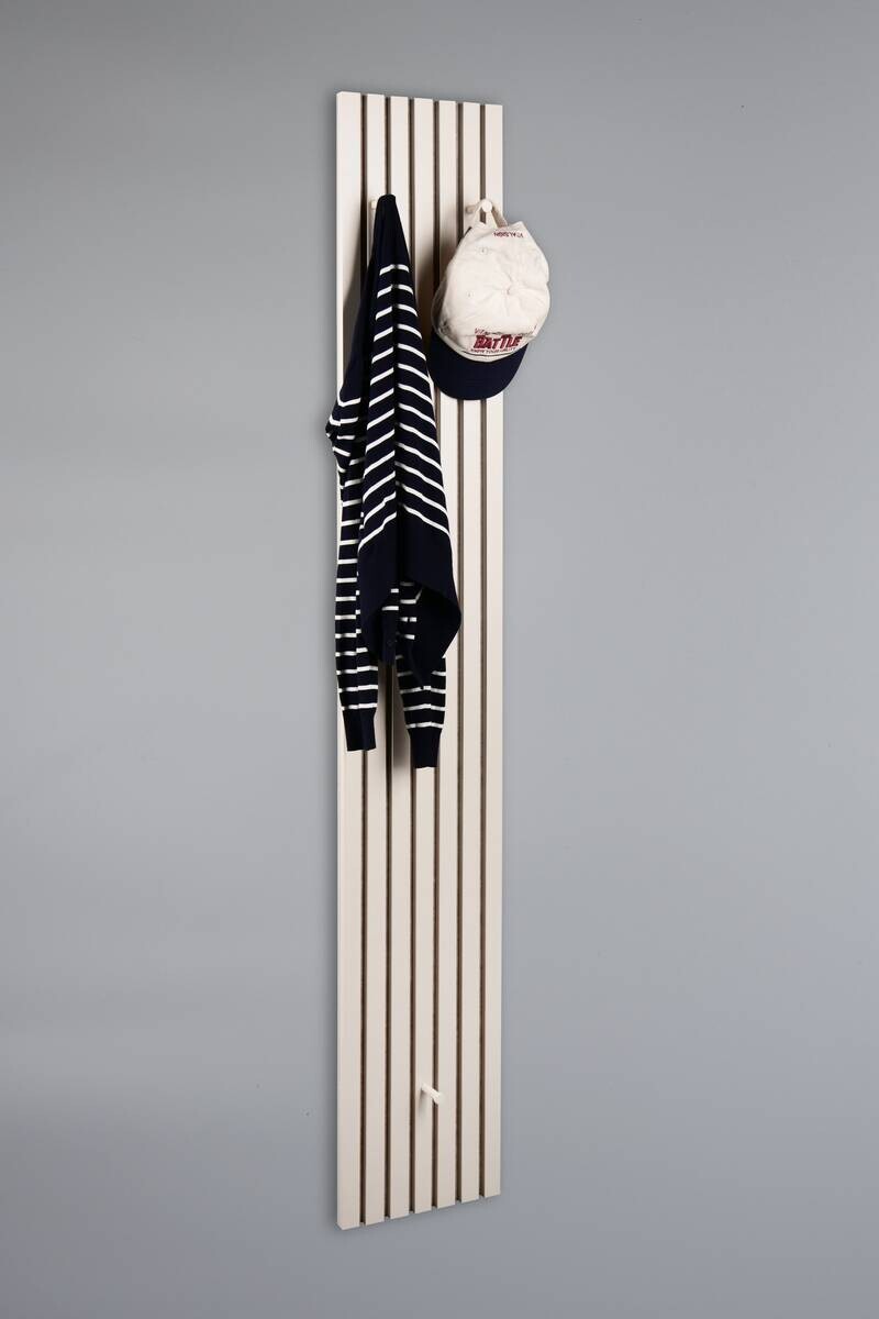 Wandpaneel Grace sand MDF Filz B/H/T: ca. 25x160x7 cm