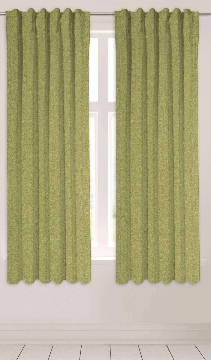 POCOline Kombivorhang Ulrich sand B/L: ca. 135x175 cm