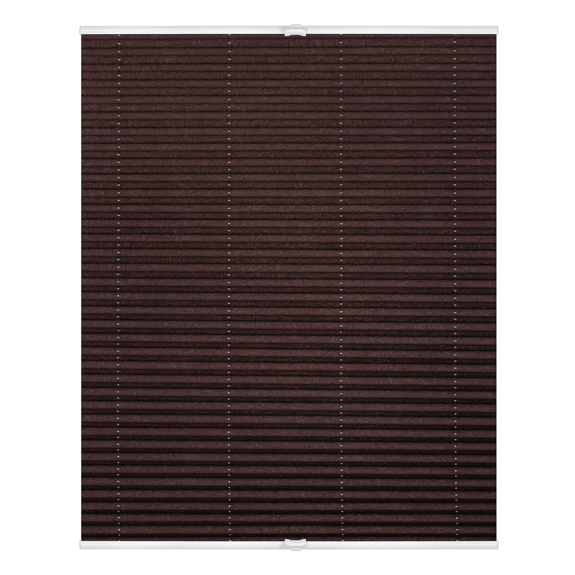 LICHTBLICK Spannplissee braun B/L: ca. 55x130 cm