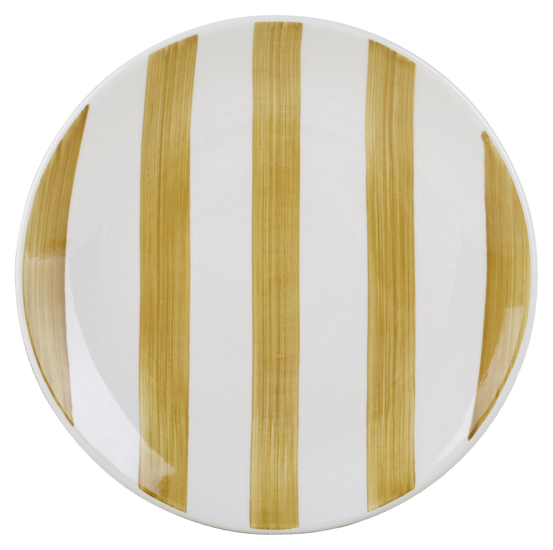 Teller weiß Keramik H/D: ca. 2,3x19 cm