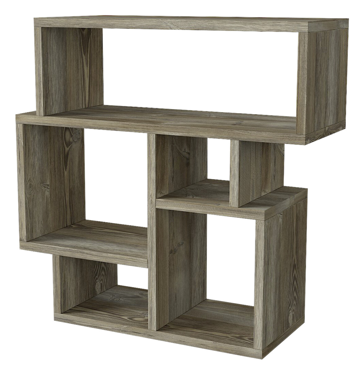 Beistelltisch Lanza walnuss Nachbildung Spanplatte B/H/T: ca. 55x60x22 cm