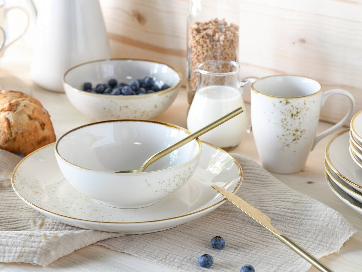 CreaTable Mehrzweckschalen Nature Collection creme Steinzeug