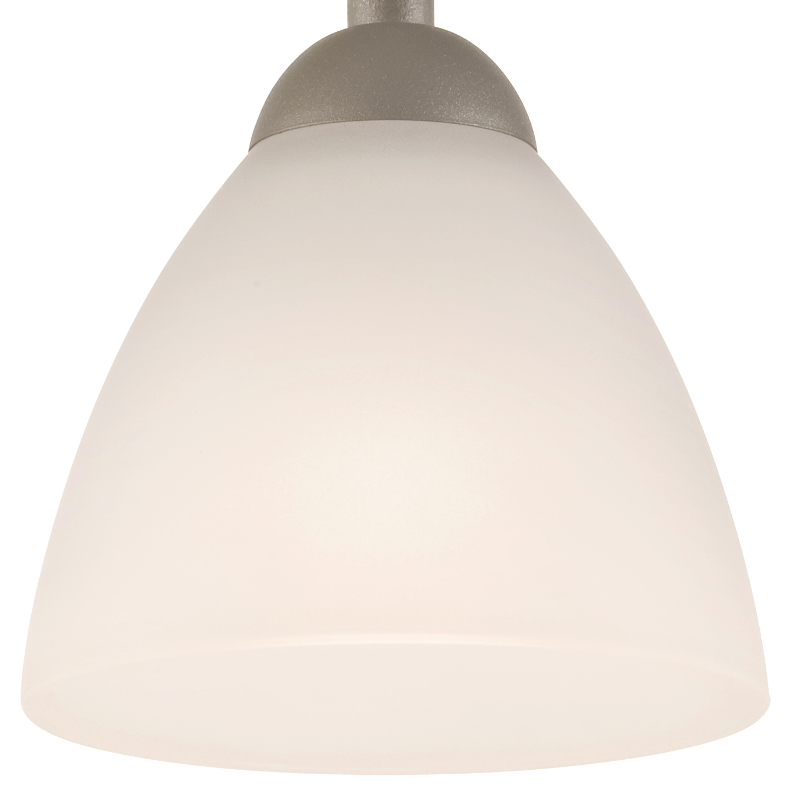 Lamkur Deckenleuchte weiß buche Holz Stahl Glas B/H/L: ca. 20x14x30 cm 1 Brennstellen