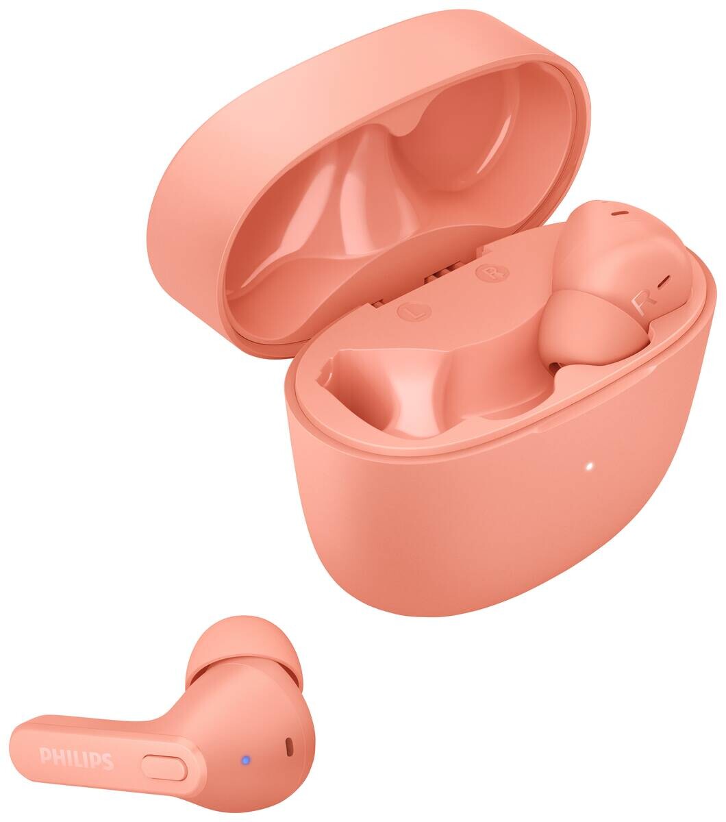 Philips Kopfhörer mit MikrofonTrueWireless rosa B/H/L: ca. 4x15,2x9,6 cm