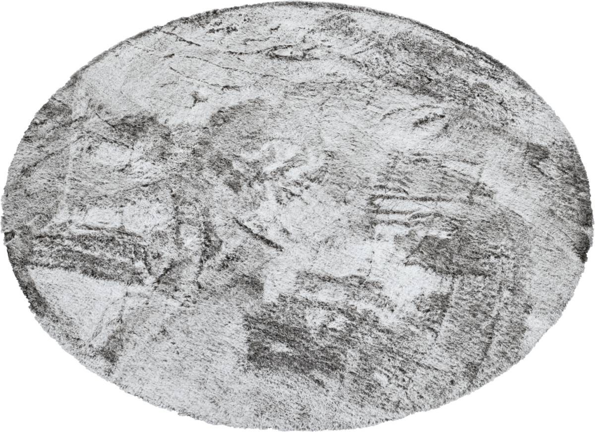 Fellimitat Maya silberweiß D: ca. 160 cm