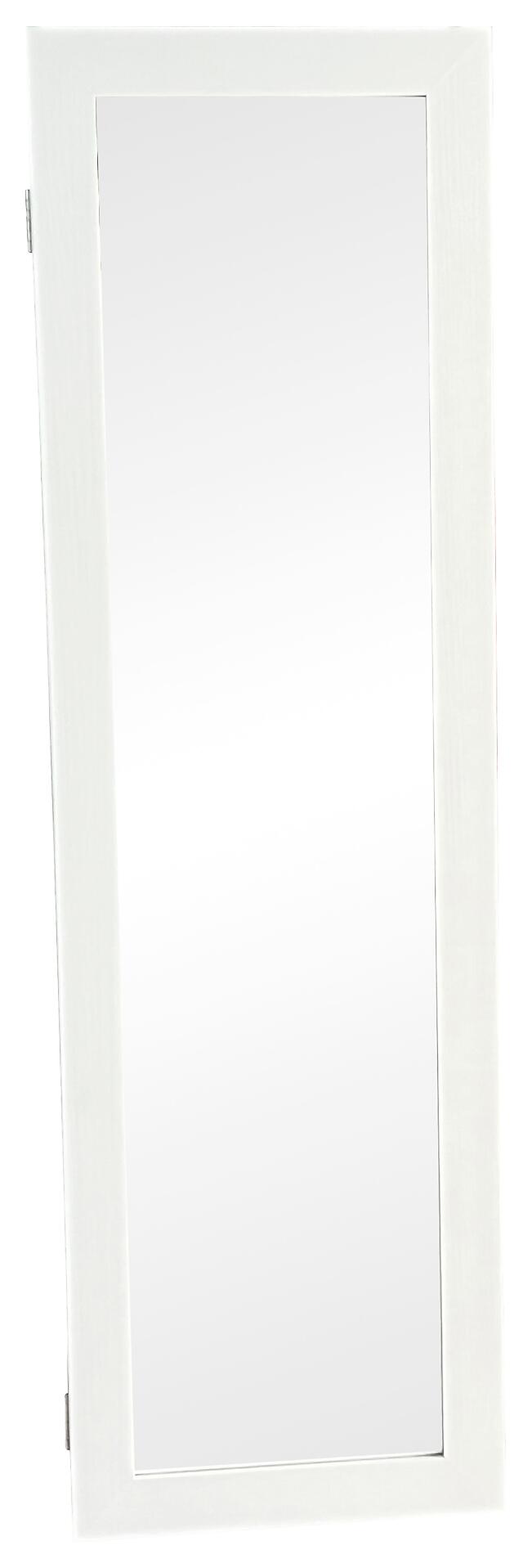 Bijou Schrank schwarz MDF B/H/L: ca. 32x106x10 cm