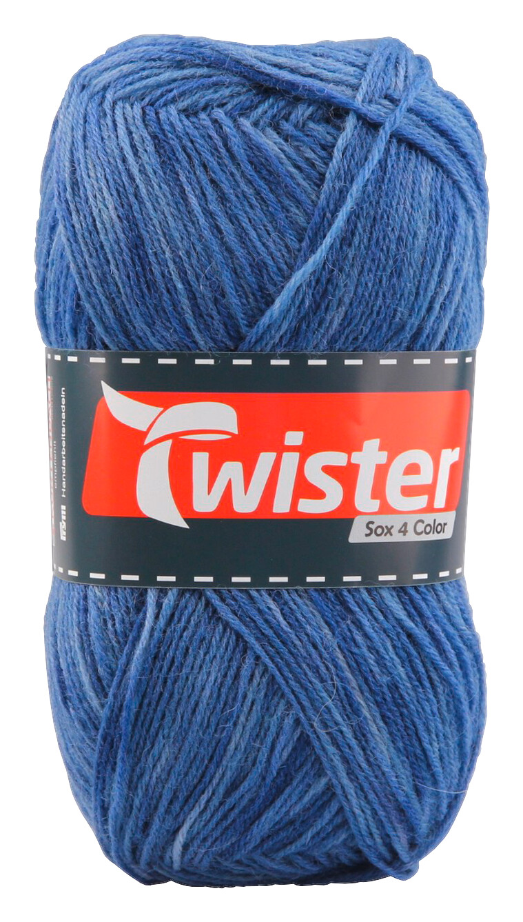 Twister Handstrickgarn Sox jeans L: ca. 42000 cm