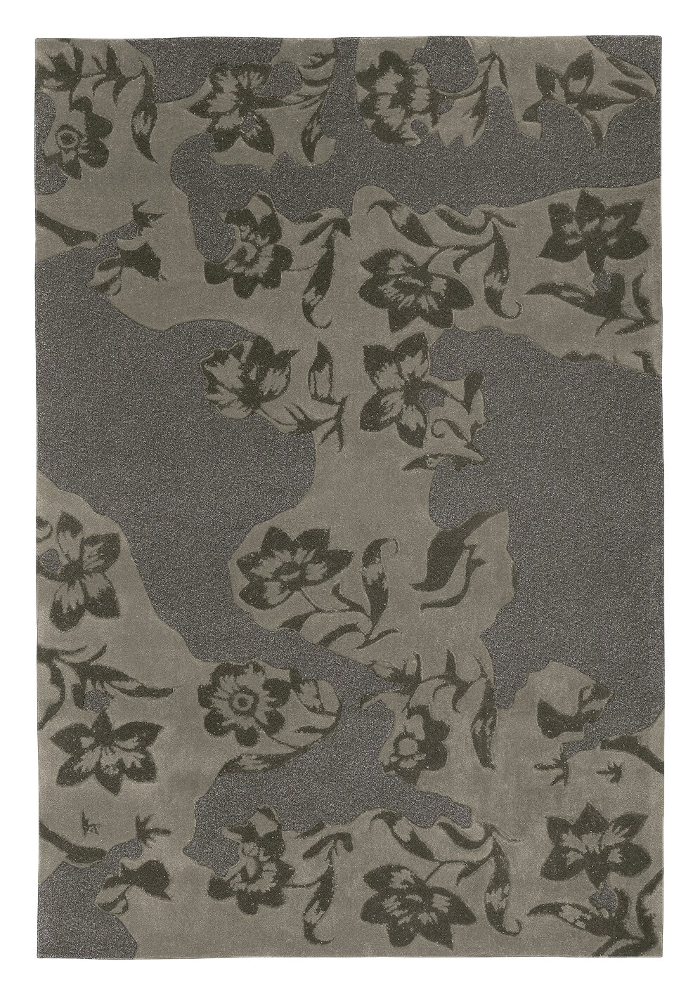 Arte Espina Kurzflorteppich Spirit 7302 grau B/L: ca. 120x180 cm