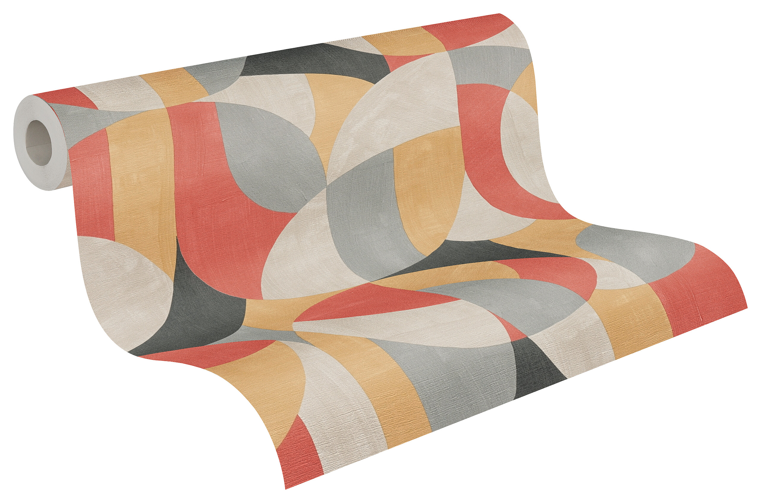 A.S.Creation Vliestapete beige rot B/H/D: ca. 53x1005x8,2 cm