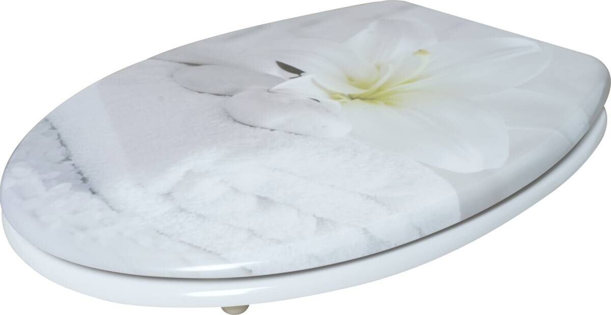 POCOline WC-Sitz White Wellness Duroplast