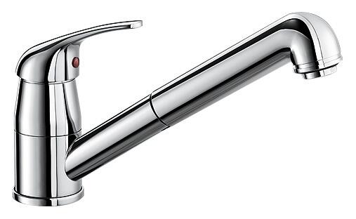 BLANCO Armatur Daras-S Chrom Chrom B/H/T: ca. 5,5x16x25,8 cm