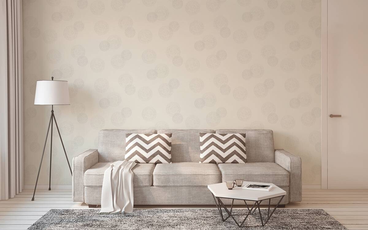 A.S.Creation Vliestapete Black & White Kreise grau B/L: ca. 53x1005 cm