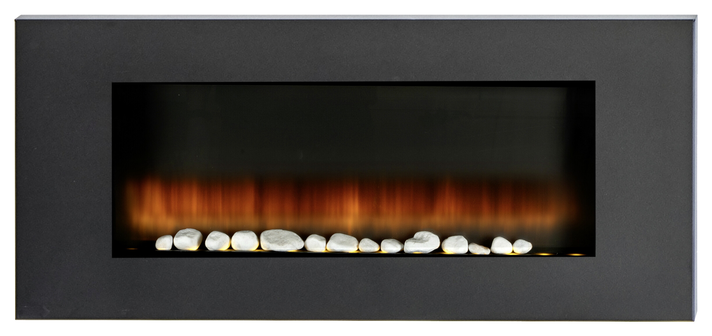 Elektrokamin schwarz B/H/L: ca. 18x52,5x98 cm ca. 1800 W