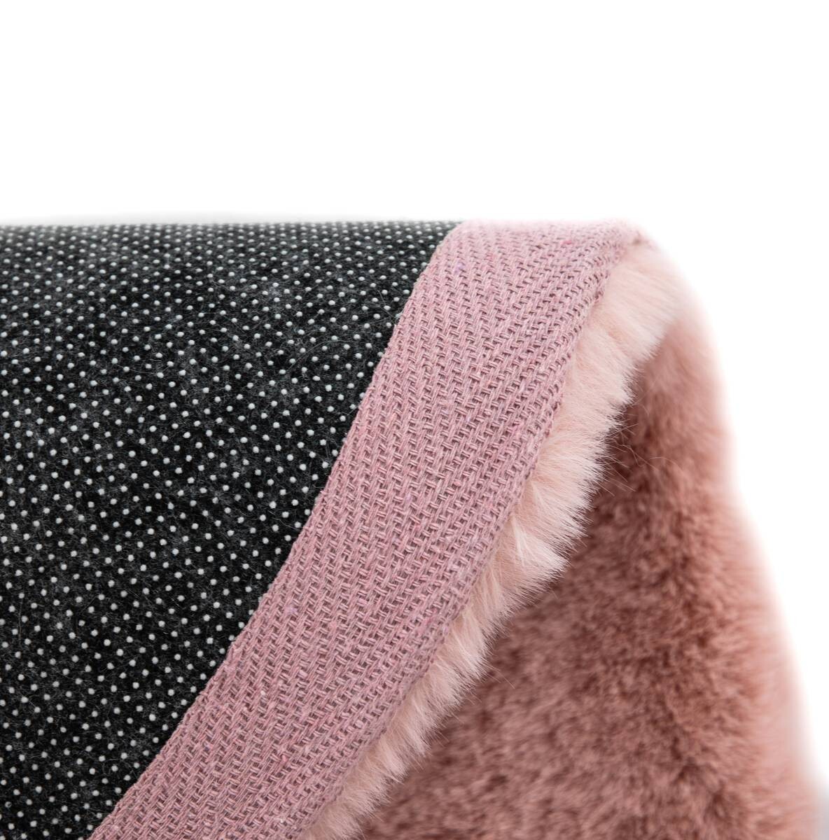 Teppich Softy rosé D: ca. 80 cm