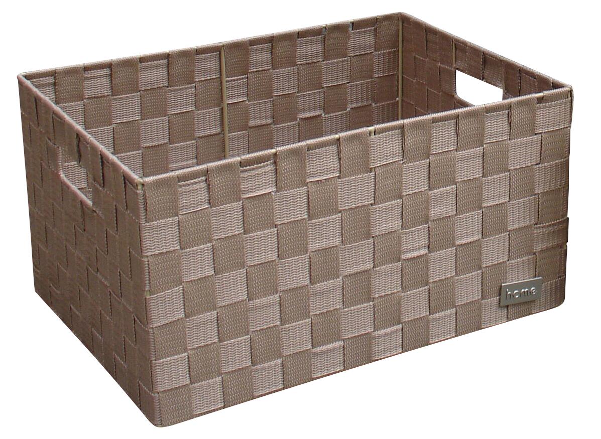POCOline Aufbewahrungskorb taupe Nylon B/H/L: ca. 24x18x34 cm