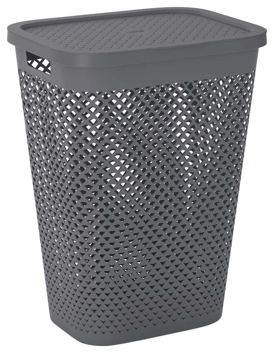 Curver Wäschebox grau