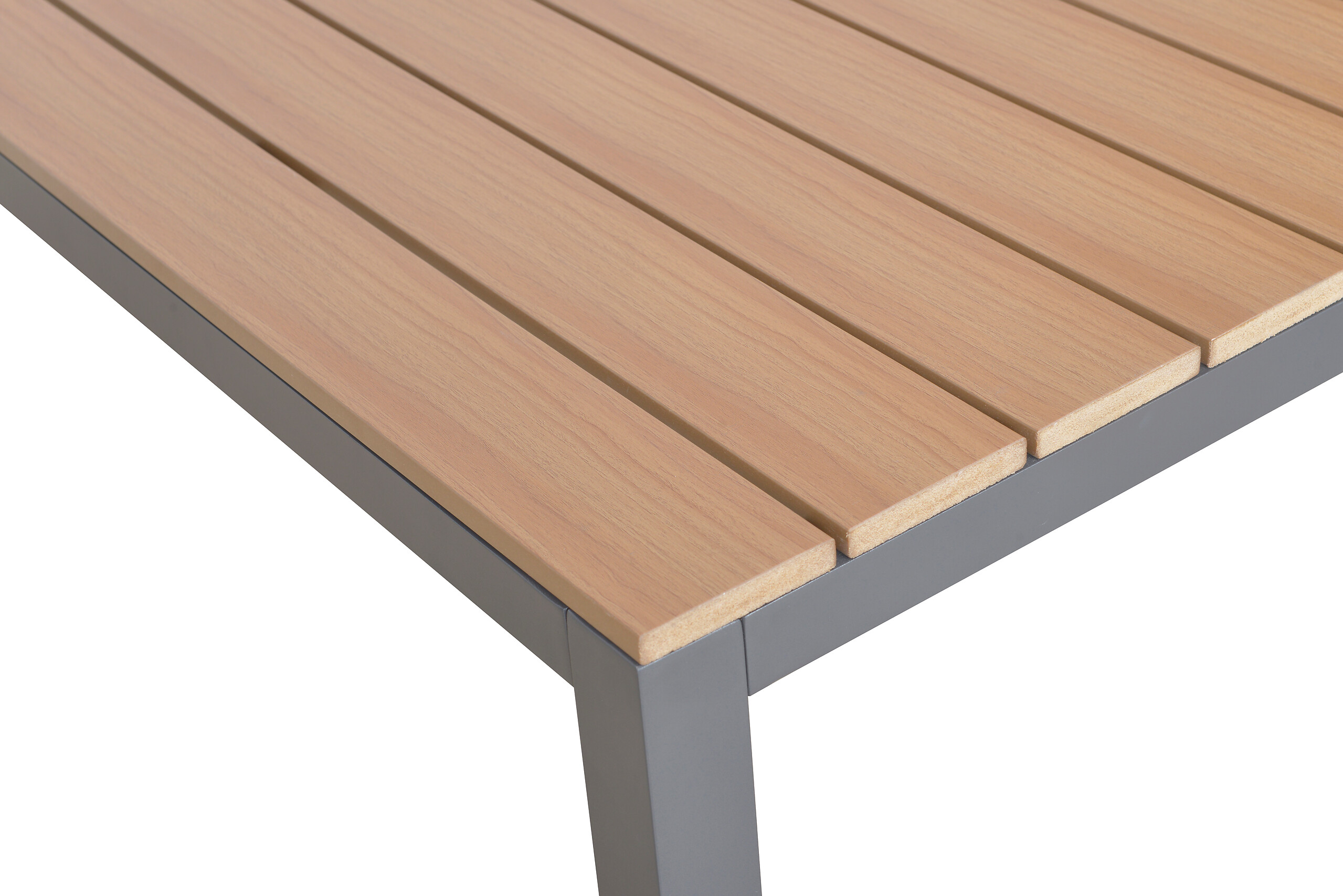 Loungeset Rhodos grau Aluminium