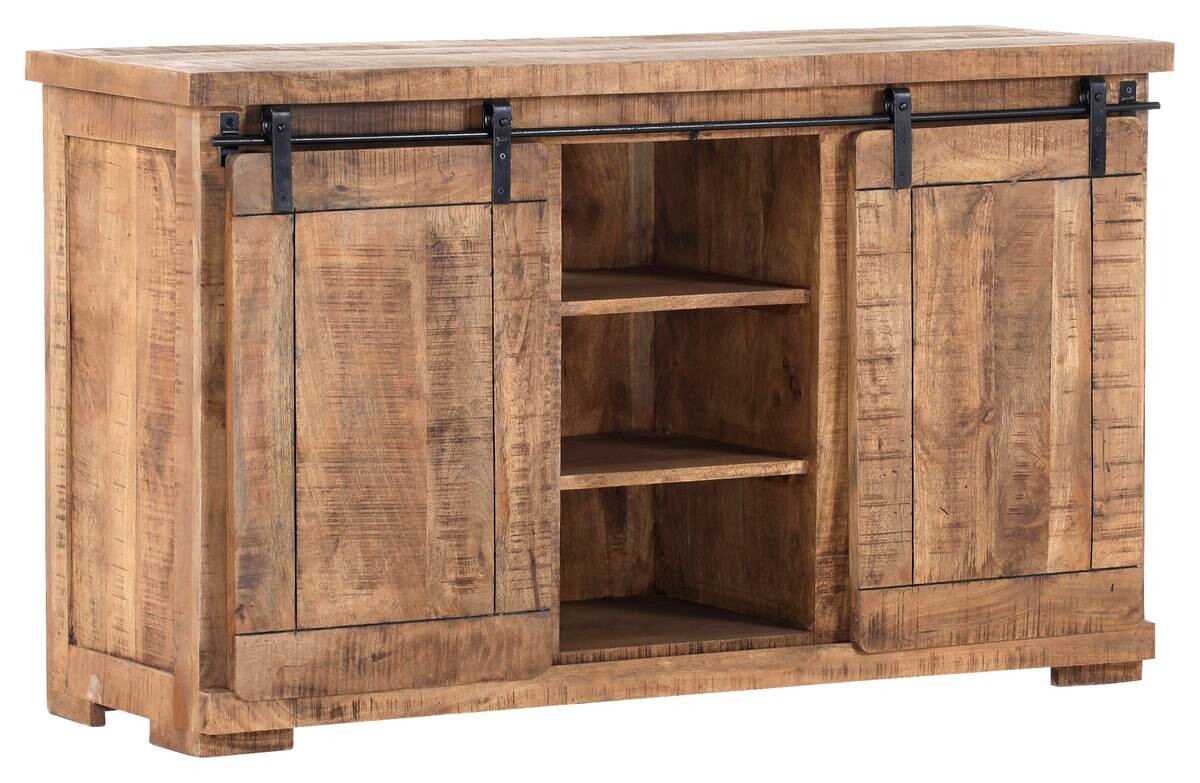 Sideboard Kongo sägerau natur B/H/T: ca. 145x85x47 cm Sideboard Kongo sägerau natur B/H/T: ca. 145x85x47 cm