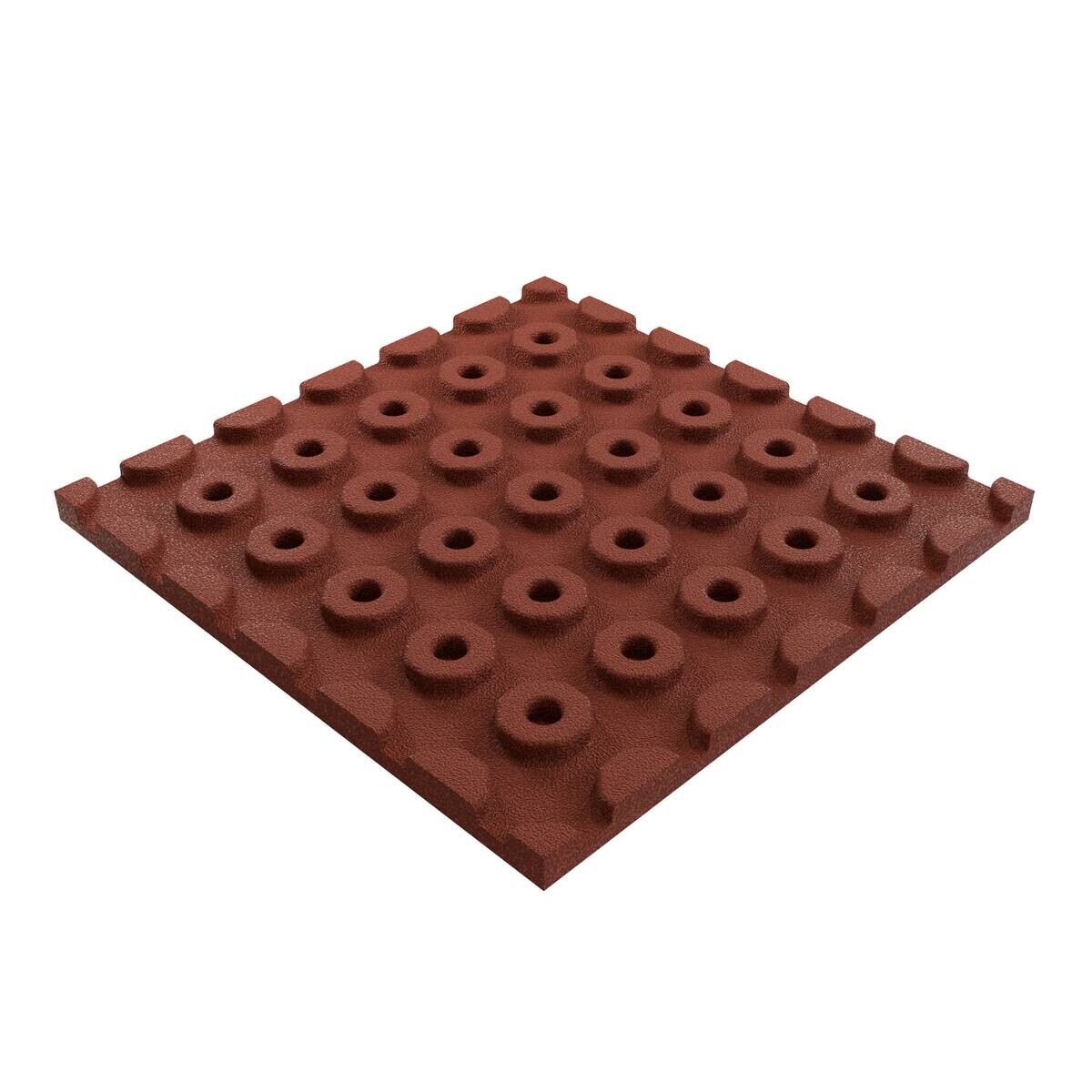 Anti-Trauma Play Bodenfliesen rot B/L: ca. 40x40 cm