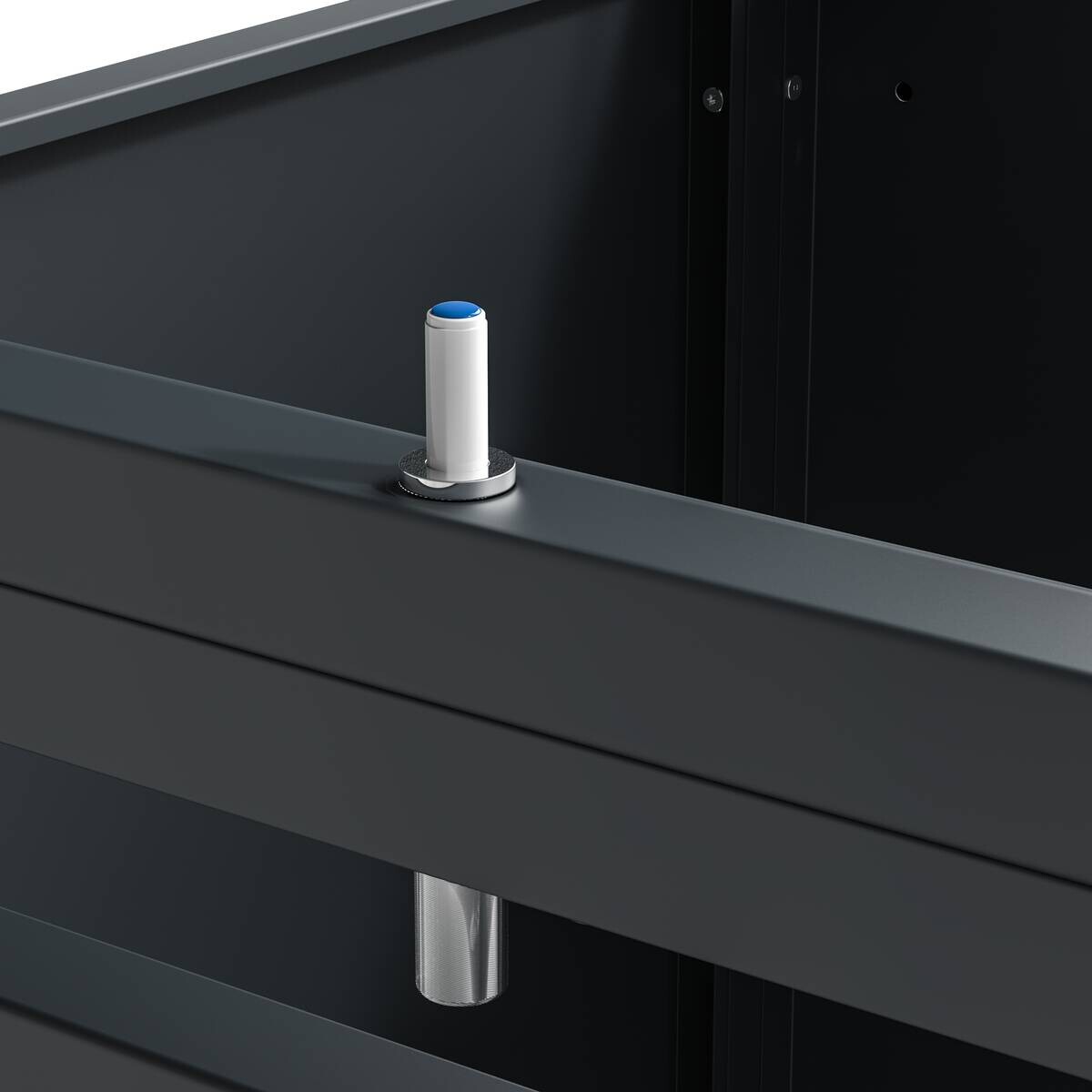 Westmann Mülltonnenbox Lacina braun B/H/L: ca. 332x116x80 cm