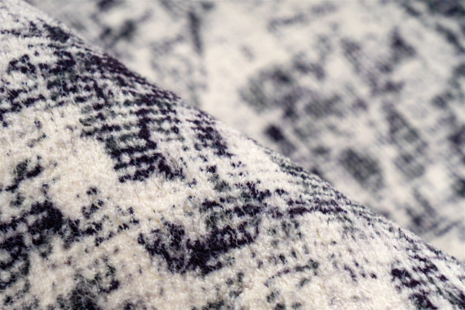 Padiro Kurzflorteppich Piemont 825 grau B/H/L: ca. 120x1,1x170 cm