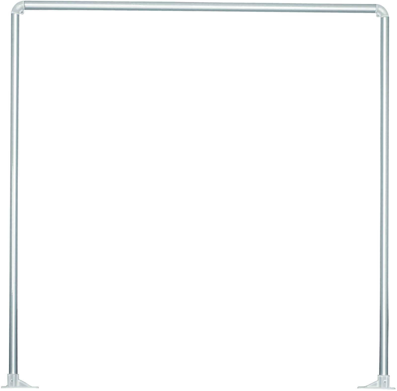 Duschstange silber Aluminium