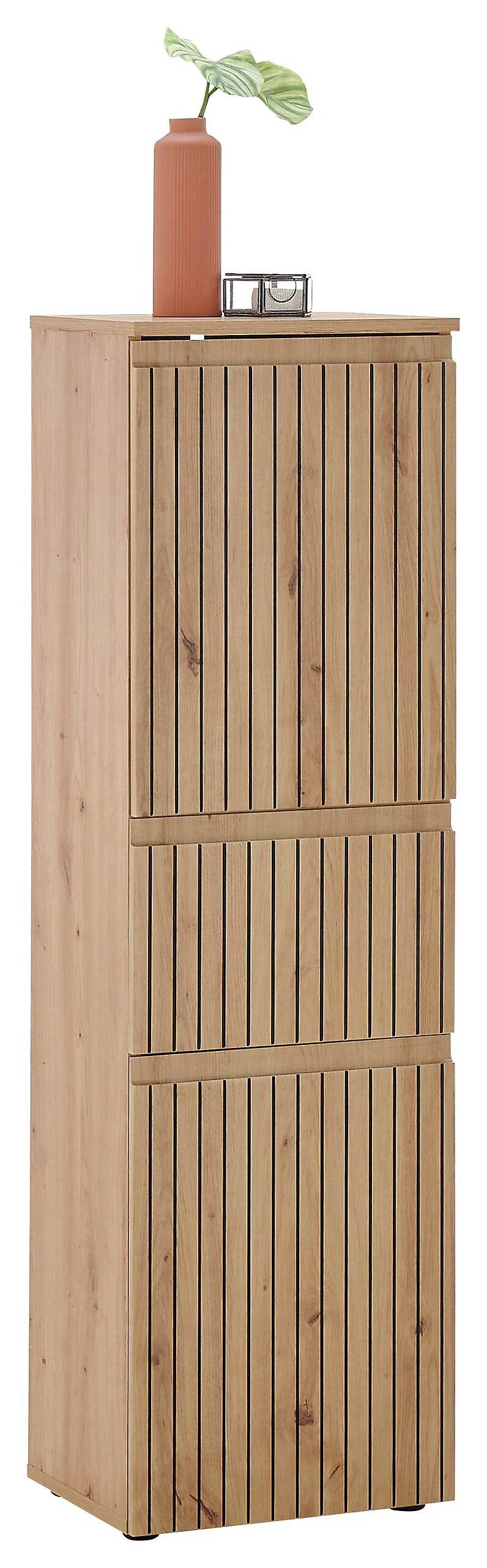 Midischrank Austin Artisan Oak Nachbildung B/H/T: ca. 40x136x31 cm