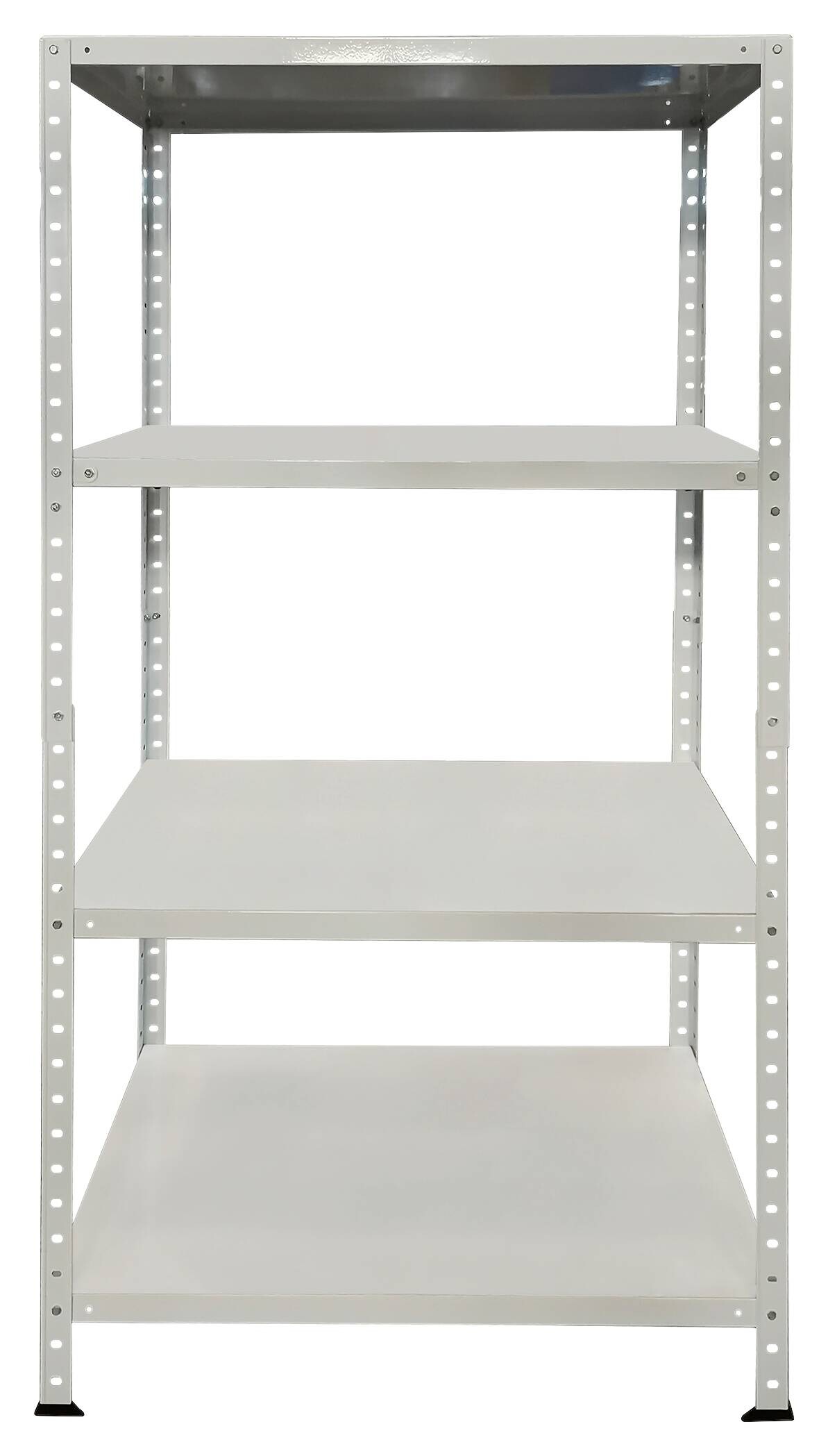 Schraubregal weiß B/H/T: ca. 90x180x60 cm Schraubregal weiß B/H/T: ca. 90x180x60 cm