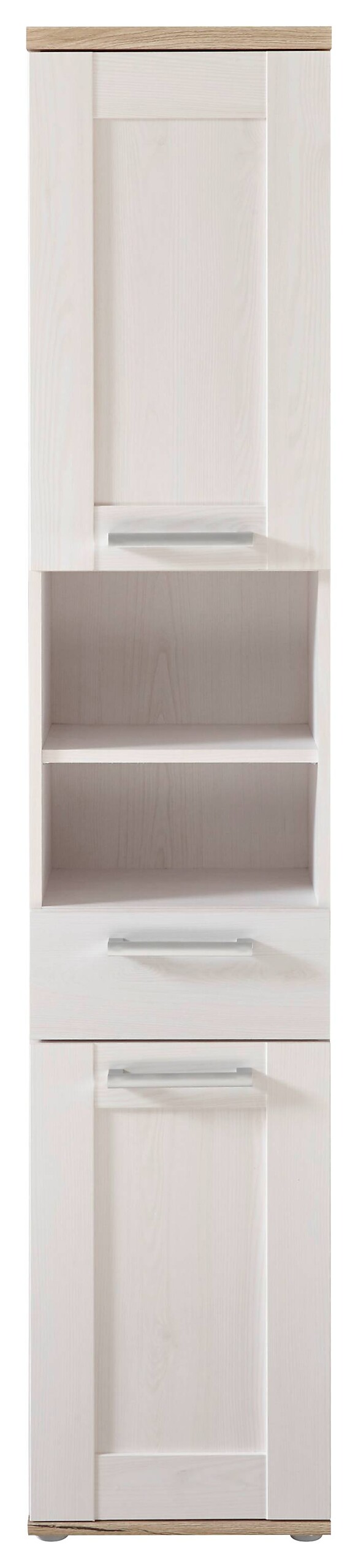 Hochschrank Romance Sibiu Lärche Nachbildung Eiche San-Remo Nachbildung B/H/T: ca. 38x190x32 cm