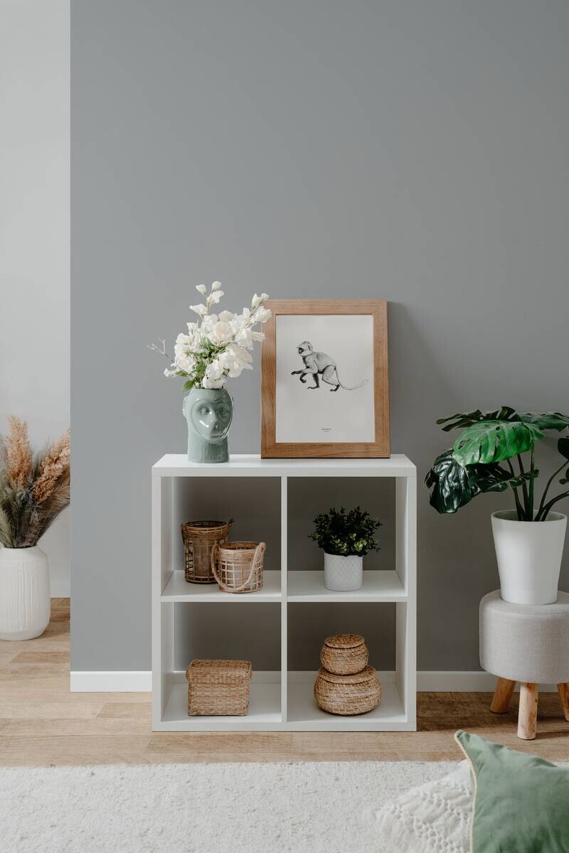 Raumteiler Max weiß B/H/T: ca. 73x73x33 cm