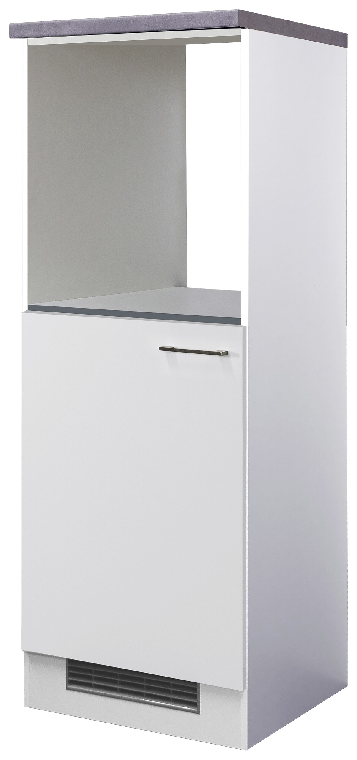 Kühlumbauschrank Vita weiß matt B/H/T: ca. 60x169,5x60 cm