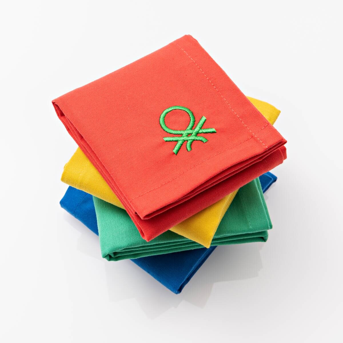 BENETTON Platzmattenset Rainbow multicolor Baumwolle B/L: ca. 30x45 cm