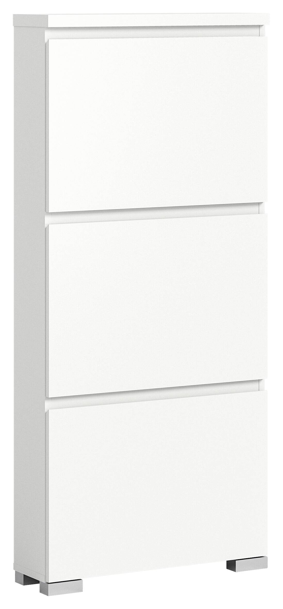 Schuhschrank Shoelove weiß B/H/T: ca. 60x130x18 cm