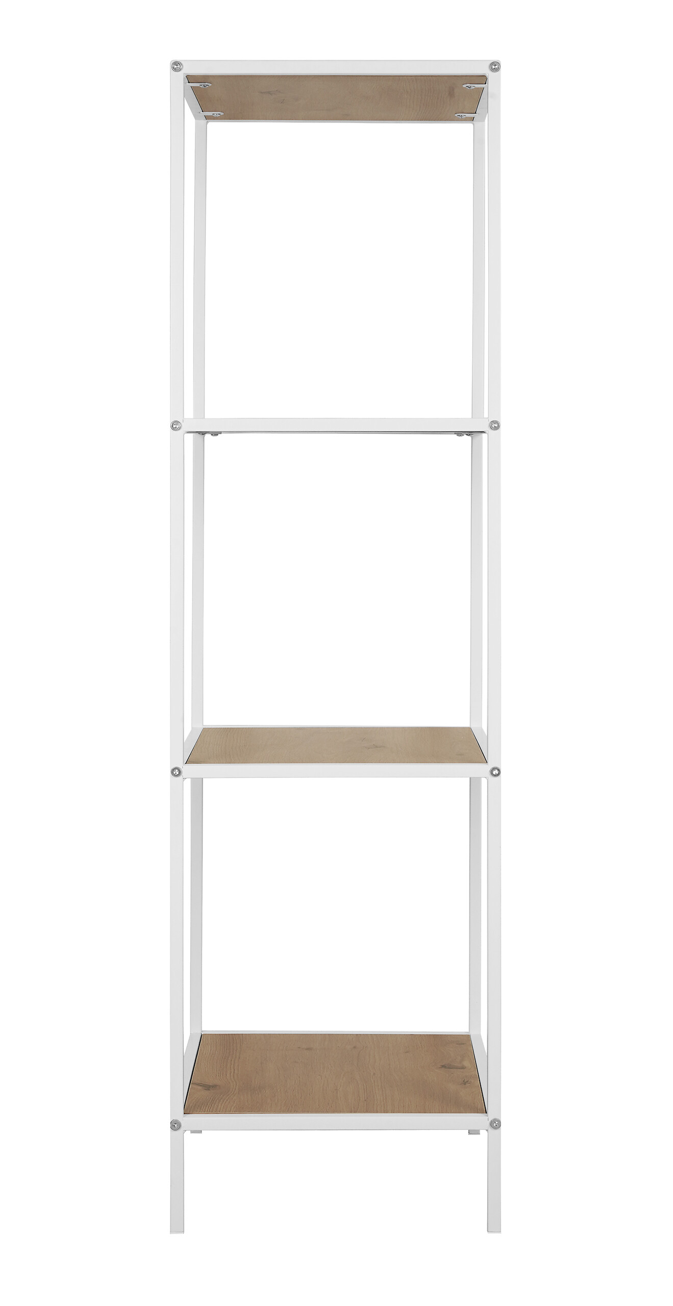 Standregal Tom weiß Eiche Nachbildung B/H/T: ca. 37x118x33 cm