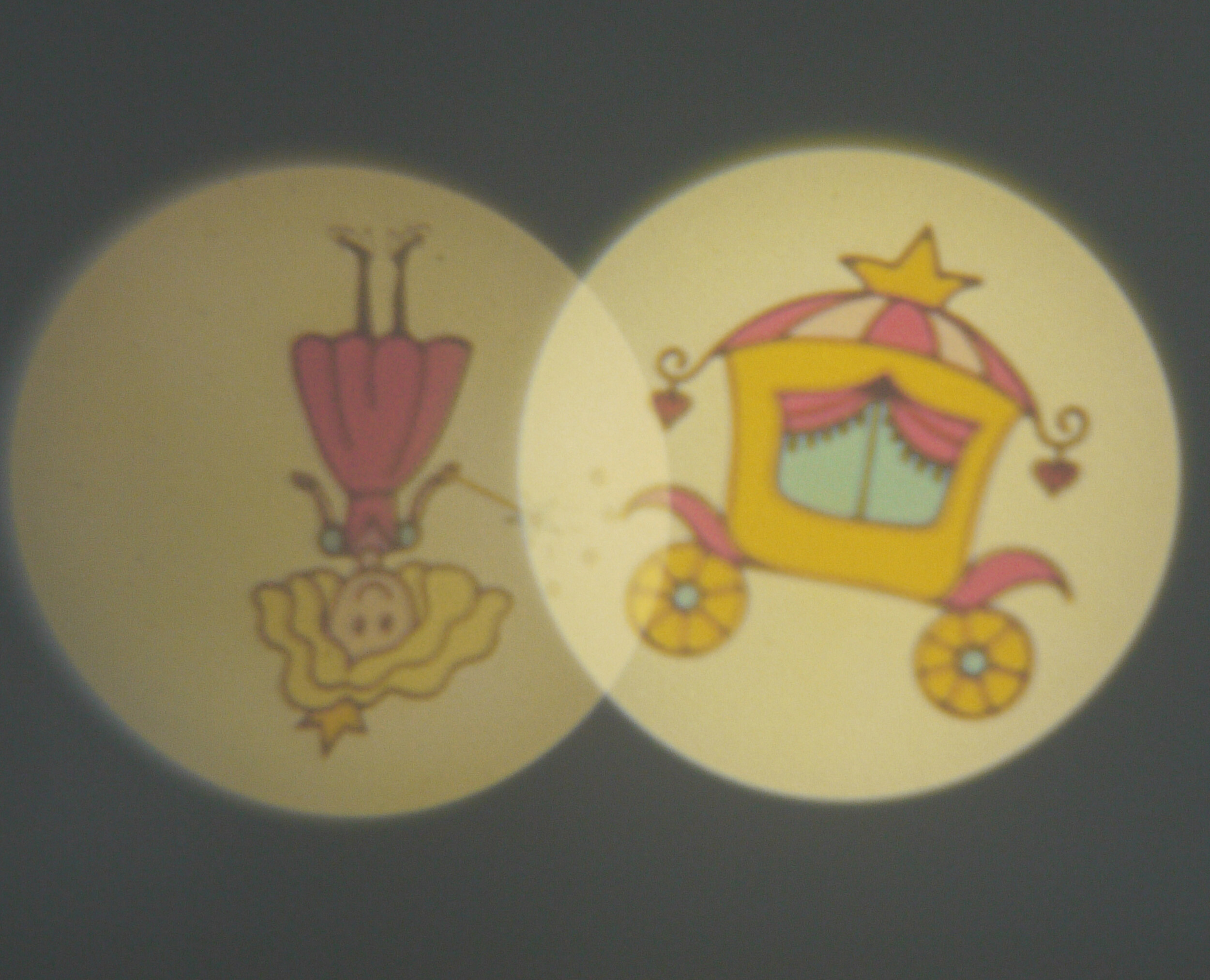 Niermann Stecker-Nachtlicht Prinzessin 3fach 80051 pink rosa Kunststoff