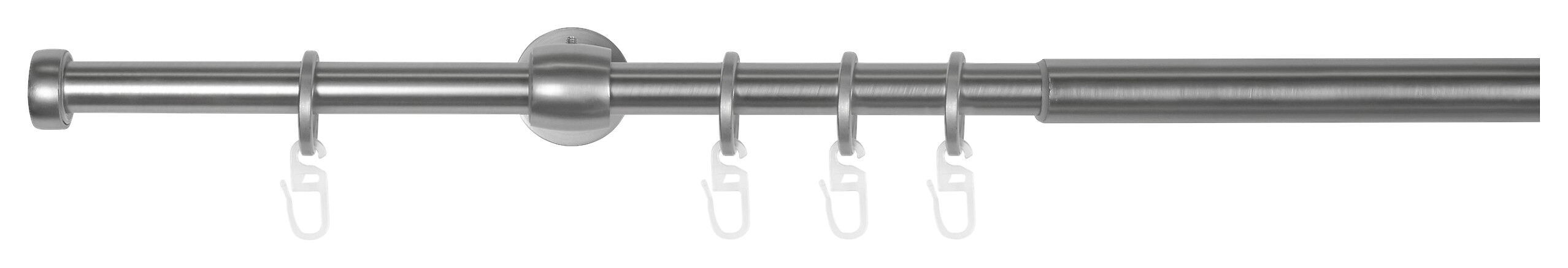 ondeco Stilgarnituren cap-noble Edelstahloptik Metall ausziehbar von ca. 160 bis 280 cm 1.0 Läufe